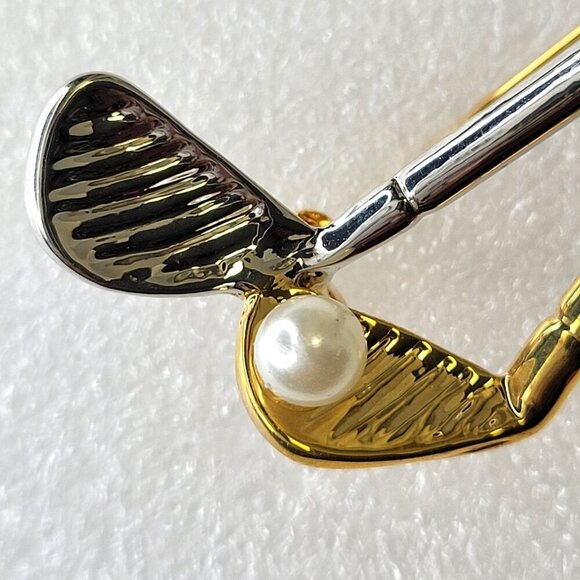 Men Golfers Lapel Pin Golfers Brooch Pin - Picture 2 of 9